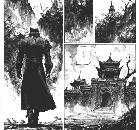 职场连载漫画封面，进阶路径第二步